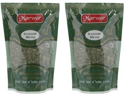 Marwar Premium Kasuri Methi, Dry Fenugreek Leaves(50g Each)