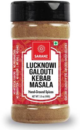 SARANZ Lucknowi Galouti Kebab Masala Perfect for Cooking,Spice Powders and Masalas