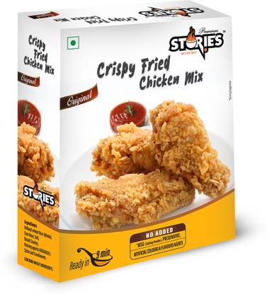Stories Food Crispy Fried Chicken Mix-Original-Pack of 3