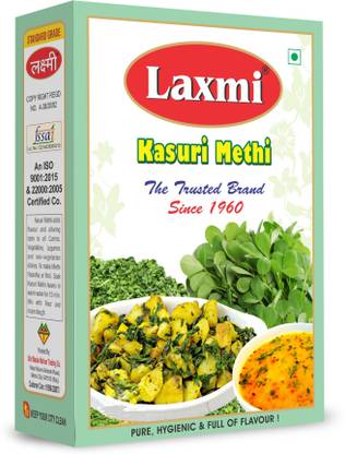 LAXMI Kasuri Methi (500 gm), Dry Fenugreek Leaves, Kasoori Methi