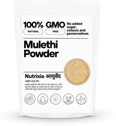 Nutrixia food Mulethi Powder / मुलेठी पाउडर/Licorice Root Powder/Glycyrrhiza glabra/Muleti Powder