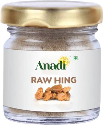 ANADI Hing Asafoetida Powder Raw Gluten Free Heeng Blended Spice Garam Masala