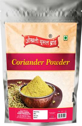 okhli musal brand A++ Dhania Powder | Dhaniya / Dhania Powder | Green Coriander Powder-150Gx1Pk