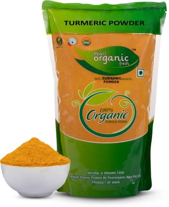 Pearl Organic Fresh TURMERIC POWDER /SPICES (250 GRM)