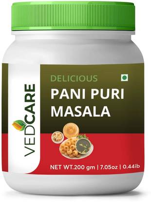 Vedcare instant ready to mix pani puri with pudina pani / khatta meetha pani / imly chuteny powder