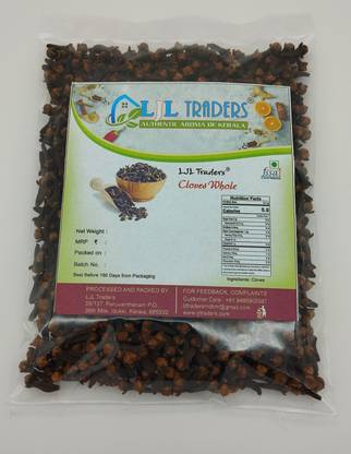 LJL Traders Cloves Whole | Kirambu | Laungam | Laung | Export Quality | Large Size