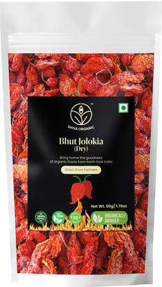 Shiva Organic Bhut Jolokiya ( King Naga Chilli Dry)