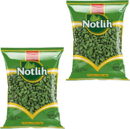 Notlih 1kg Cardamom Choti Elaichi | Hari Elaichi | Whole Elaichi