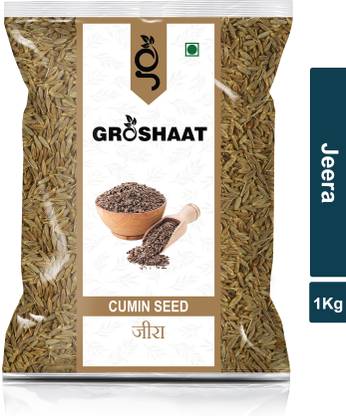 Groshaat Premium Quality Jeera -1Kg (Pack Of 1) Cumin Seed (1000 g)