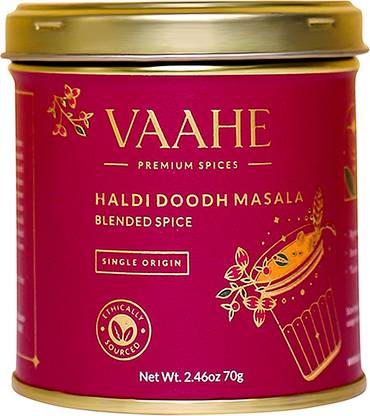 VAAHE Haldi Doodh Masala | Ashwagandha and Mulethi | Golden Milk Powder