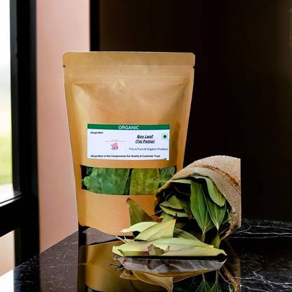 ahuja mart Tej Patta Leaves | Bay Leaf | Aromatic & Flavourful Biryani Leaf