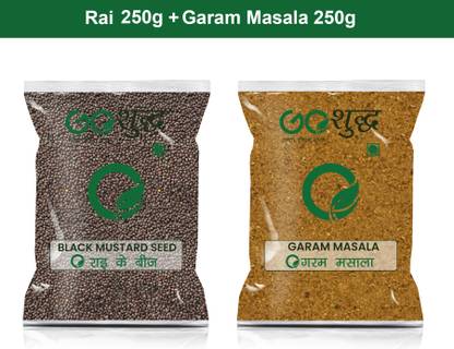 Goshudh Garam Masala 250gm & Rai 250gm Combo Pack 500g