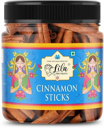 lila dry fruits Exotic Ceylon Cinnamon Quills | Dal Chini Sticks 400G