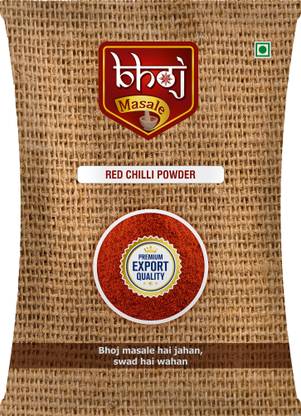 Bhoj Masale Fresh & Natural Lal Mirch Red Chilli Powder For Cooking No Artificial Colors