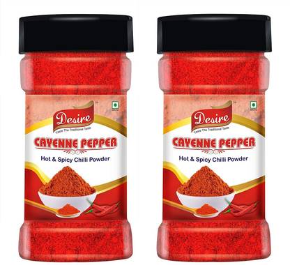 Desire Foods Cayenne Pepper Powder Pack of 2