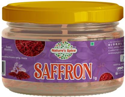 Nature's Spice Kashmiri Saffron / Kesar (Original Saffron Threads)