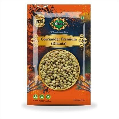 Minar New Trending Coriander Seeds (Dhaniya) 1kg (1 kg)