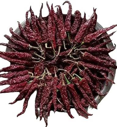 Ajay Spices Bedki chilly (Mirchi) Whole Dried Red Spicy Chilli