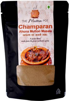 Mutton Pot Champaran Ahuna Handi Mutton Masala 100g
