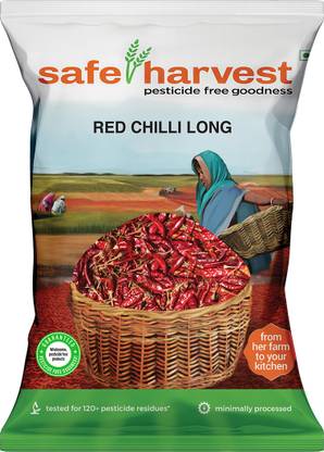 safe harvest Red Chilli Long