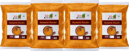 90's MILL Turmeric Powder | Haldi Powder | Meghalaya Nongbah Turmeric Powder-80Gx4Pk