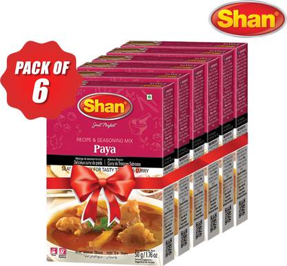 SHAN Paya Masala Powder Pack of 6 (Imported)