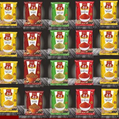 J-1 Combo Pack (Turmeric 50g×8 pack+Chilli 50g×4 Pack+Coriander 50g×4 Pack+ Garam Masala 50g×4 Pack