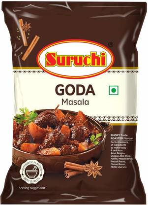 Suruchi Goda Masala - 500g | Authentic Maharashtrian Goda Masala| Roasted Spice Blend
