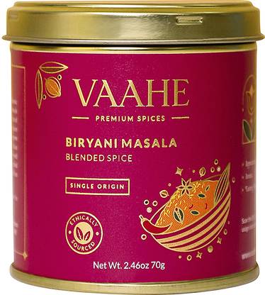 VAAHE Premium Biryani Masala | 17+ Natural Spices | Freshly Ground and Packed