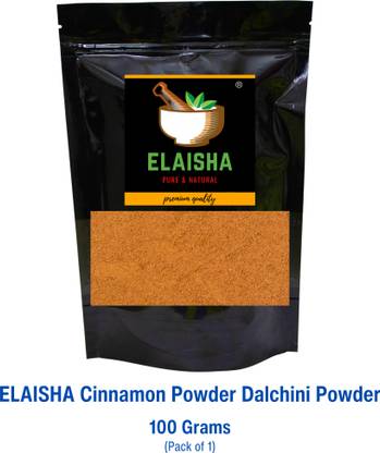 ELAISHA Cinnamon Powder Dalchini Dalcheeni Powder 100% True and Natural Cinnamon Powder
