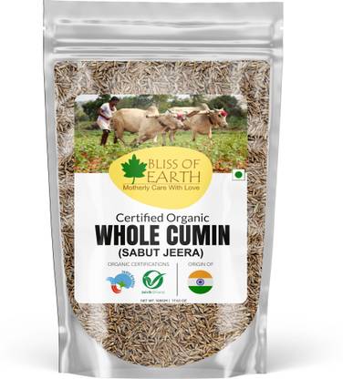 Bliss of Earth Organic cumin seed|Sabut jeera without Preservatives Good for Health & Cooking