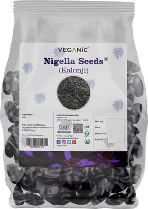 Veganic Kalonji Seeds | Nigella Seeds | Kalonji Seeds For Hair Growth
