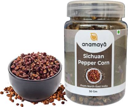 Anamaya Sichuan Peppercorns | 100% Pure & Natural | szechuan pepper corns