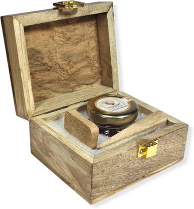 Dry Fruit Hub Saffron Kesar 1gm Antique Wooden Box