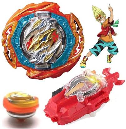 Bestie Toys Busters Top Randoom Bosster Ragnarok With String Spark Launcher