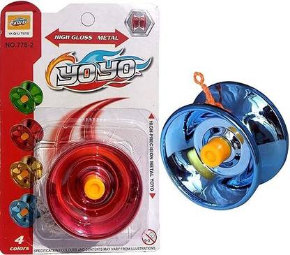 MANTH High Speed Glossy Metal YoYo Toys for Kids, Spinner Toy