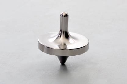 kvr mart Table Top Metal Spinner(Stainless steel-POLISHED-MIRROR FINISH),Gyro,Toy gift
