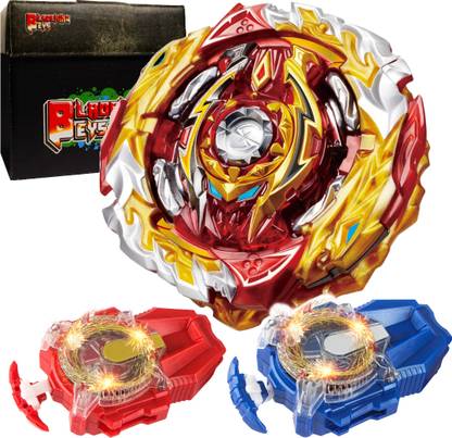 BLADEKING BEYS Kit- B172 World Spriggan' Unite' 2B + 2 qty Sparking Launcher + Toy Storage Box