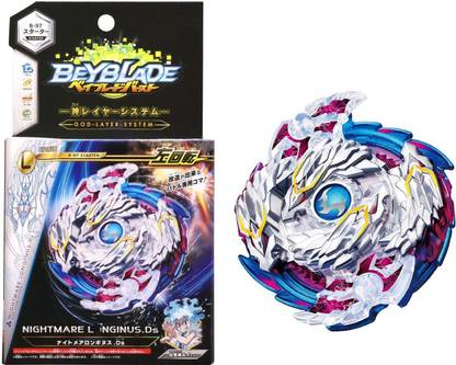 Authfort B-97 Beyblede Beybust Startr Nightmare Loginus Launcher Spinning Top