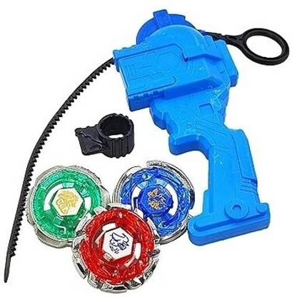 AKFLICKS 4D Metal Spinning Top With String and Handle Launcher Toy(Multicolor)