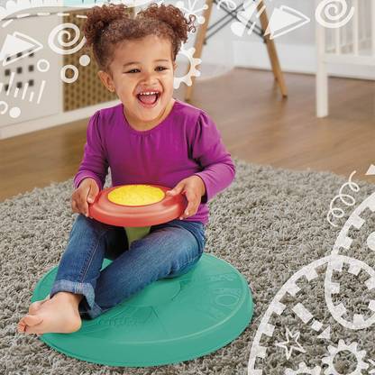 HOPZ Sit ‘n Spin Classic Spinning Activity Toy for Toddlers