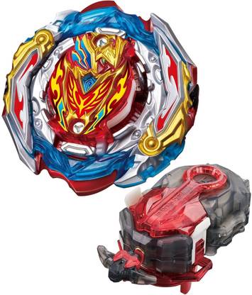 Authfort B-201 Zest Achill Customize Set Spinning Top with DB B184 LR Launcher