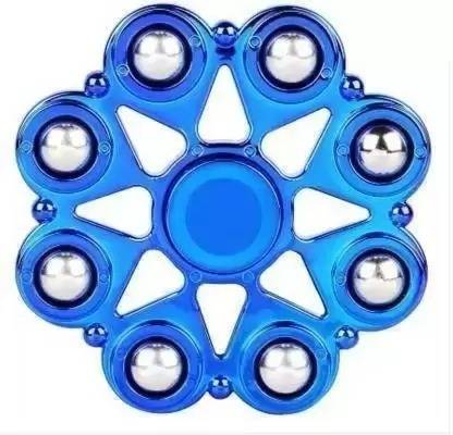 3 Jokers 8 Point Ultra Speed Metal Fidget Spinner for Kids Toy (Pack of 1)