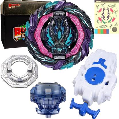 BLADEKING BEYS B186 Roar Bahamut Giga+String Launcher L/R + Interlocking carton toy storage box