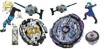Bestie Toys eytop Combo Top B106 and B102 Attack &Launcher (Emperoor Forneeus+Twin Nemesis)
