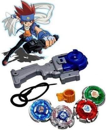 Bestie Toys 4D Spinning Top for Kids Bey Metal Fusion 4 top 1 launcher with handle