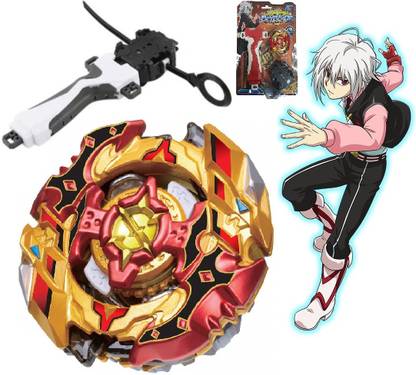 CrazyBuy Beyblade Burst Cho Z Lord Spriggan B-128 Starter launcher and Grip