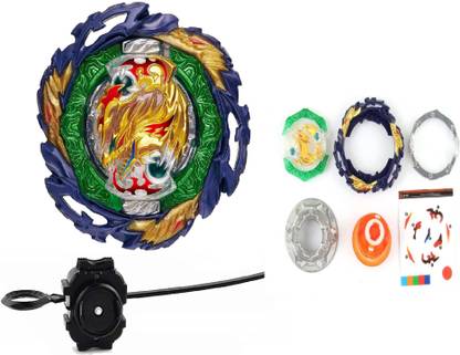 BUKU Spinning Booster Vanish Faf Tp Kc3 Tapered Kick-3 Left beyblades with Launcher