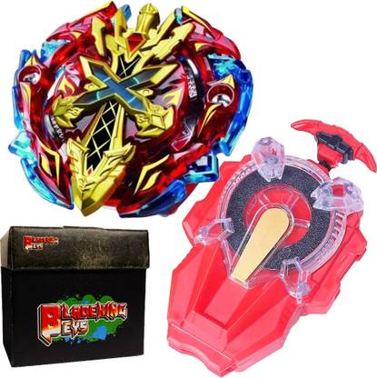 BLADEKING BEYS B48 Xeno Xcalib'r Magn'm Impact + Sparking Launcher + Toy Storage Box