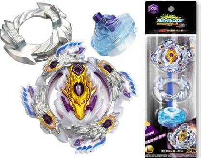 Bestie Toys Beyblade Beast Gyro Battle Top B-110 Emperor Forneus Starter Spinning Top Beyblade Set With Launcher (Multicolor)
